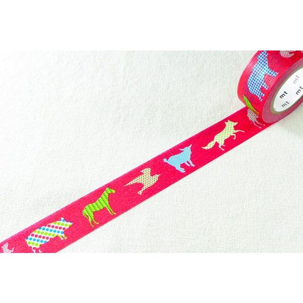 mt ex アニマル ドット/マスキングテープ/20mm/MTEX1P81/カモ井【DM便