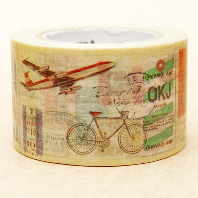 mt ex 旅の乗り物/マスキングテープ/MTEX1P83/カモ井【メール便NG