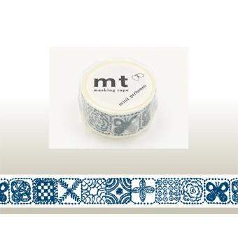mt×ミナペルホネン/forest tile・blue（フォレストタイル・ブルー）/25mm/MTMINA29/カモ井/mina perhonen  :MTMINA29:城下文化堂Yahoo店 - 通販 - Yahoo!ショッピング