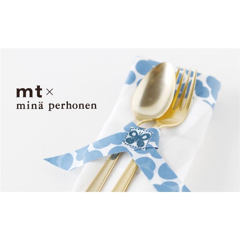 mt×ミナペルホネン/forest tile・blue（フォレストタイル・ブルー