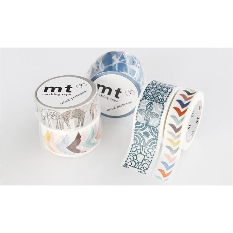 mt×ミナペルホネン/forest tile・blue（フォレストタイル・ブルー