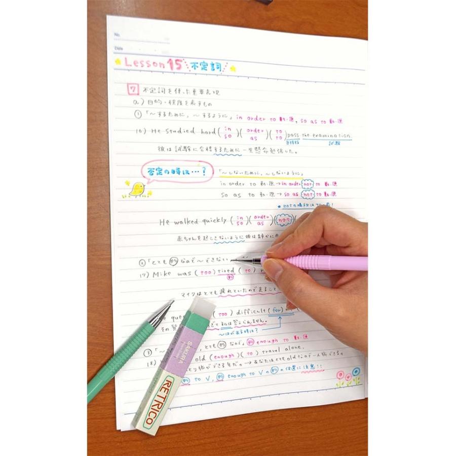 シャープペン Retrico レトリコ Ns3r サクラクレパス 勉強 学生 仕事 レトロ かわいい メール便ok Ns3r 城下文化堂yahoo店 通販 Yahoo ショッピング
