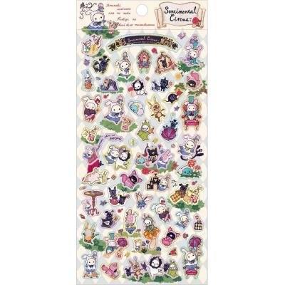 San-X（サンエックス） センチメンタルサーカス/シール/てまねき影絵の