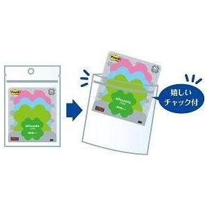 ポストイット 強粘着シート シルエットデザインシリーズ /30枚×3色/SSS