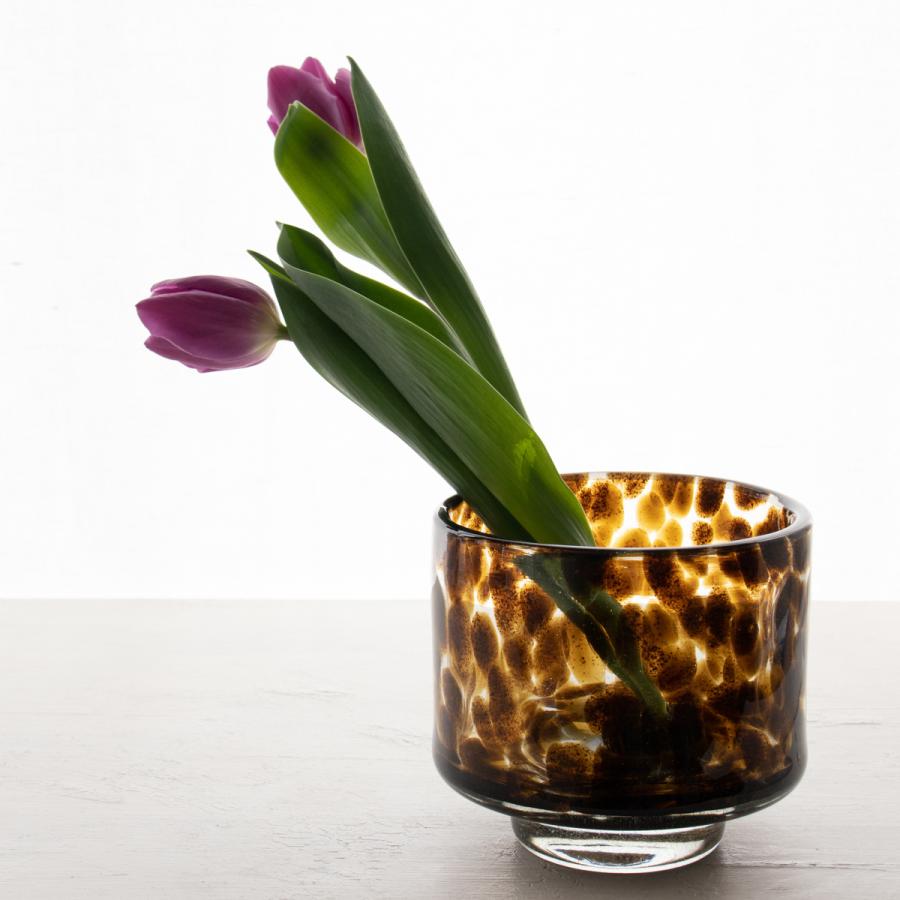 HenryDean ヘンリーディーン アキコ ピーニャ ガラス花瓶 花器 HenryDean ヘンリーディーン アキコ ピーニャ ガラス花瓶 花器