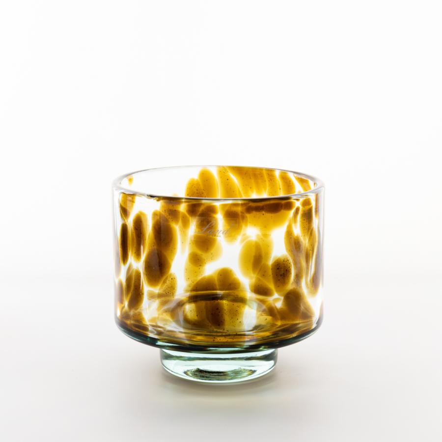 HenryDean ヘンリーディーン アキコ ピーニャ ガラス花瓶 花器 : S