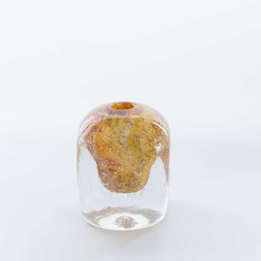 HenryDean ヘンリーディーン V.Cube キューブ ステップ ガラス花瓶