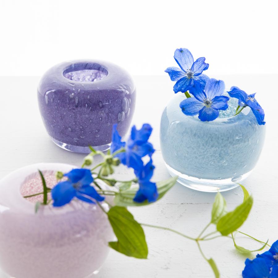 ヘンリーディーン V.Drop S ブルー系 ガラス花瓶 花器 HenryDean ヘンリーディーン V.Drop S ブルー系 ガラス花瓶 花器 HenryDean