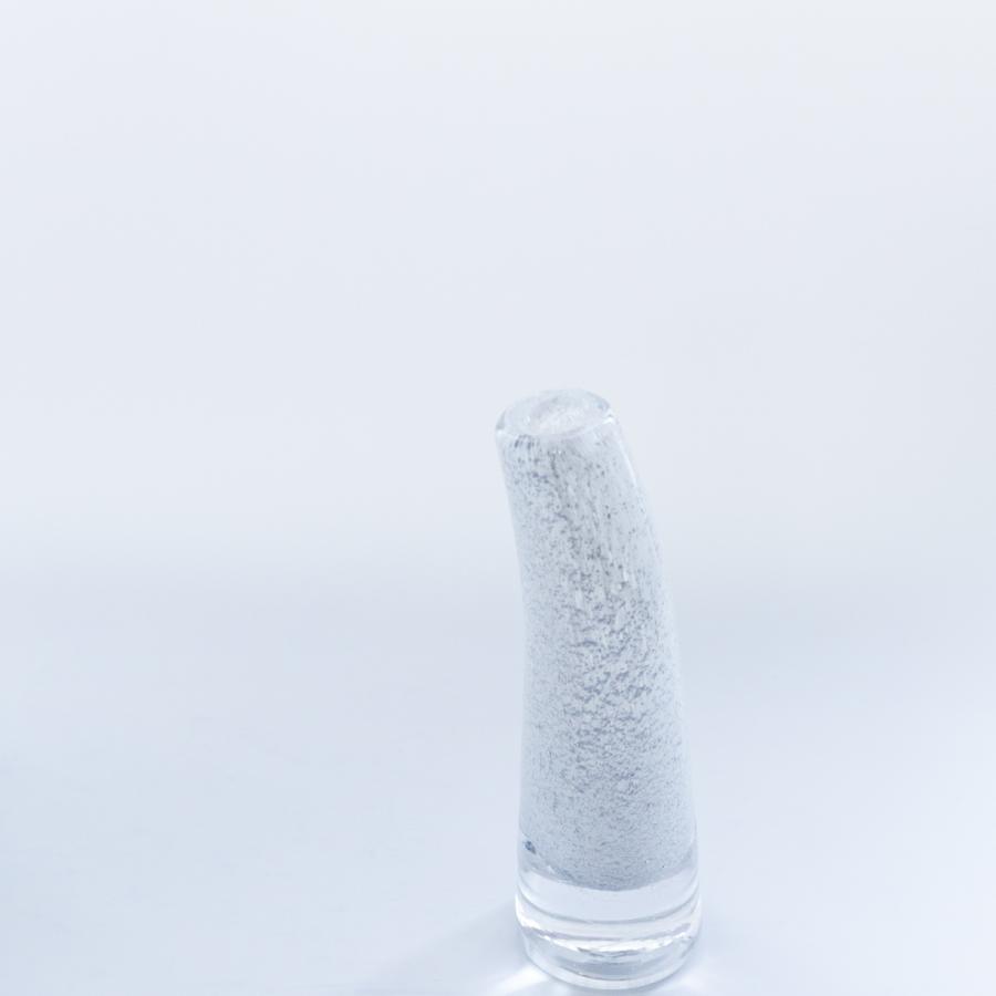 ヴィンテージ気泡入りガラス花瓶手吹ガラス ヘンリーディーン？ Henry