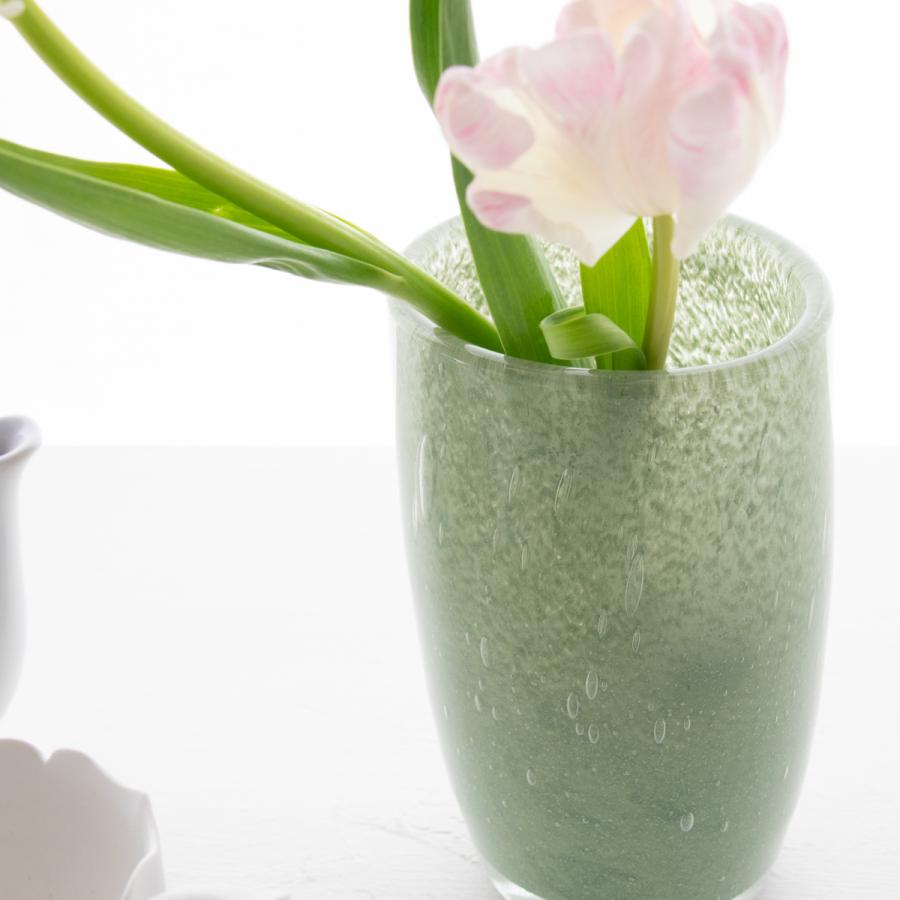 Henry Dean カーネリアン Joe HenryDean ヘンリーディーン ジョー ミネラル ガラス花瓶 花器