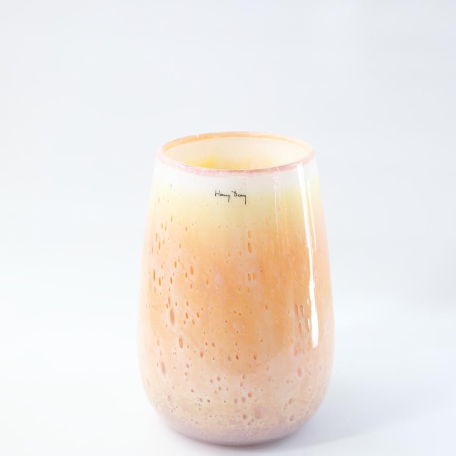 HenryDean ヘンリーディーン ストロンボリS コルゾD ガラス花瓶 花器