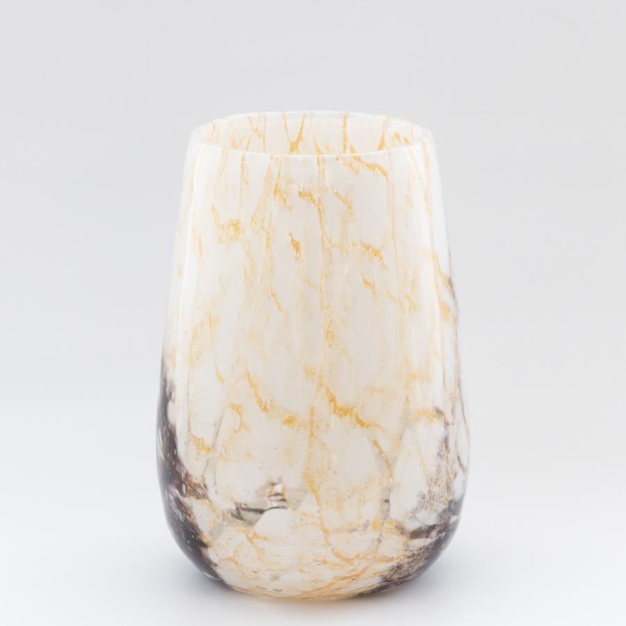 henry dean ヘンリーディーン ストロンボリS クラレット花瓶花器