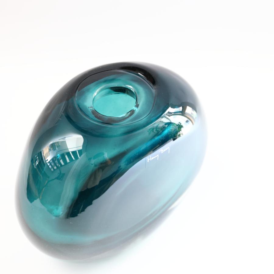 HenryDean ヘンリーディーン V.Uluru キューブ アズル ガラス