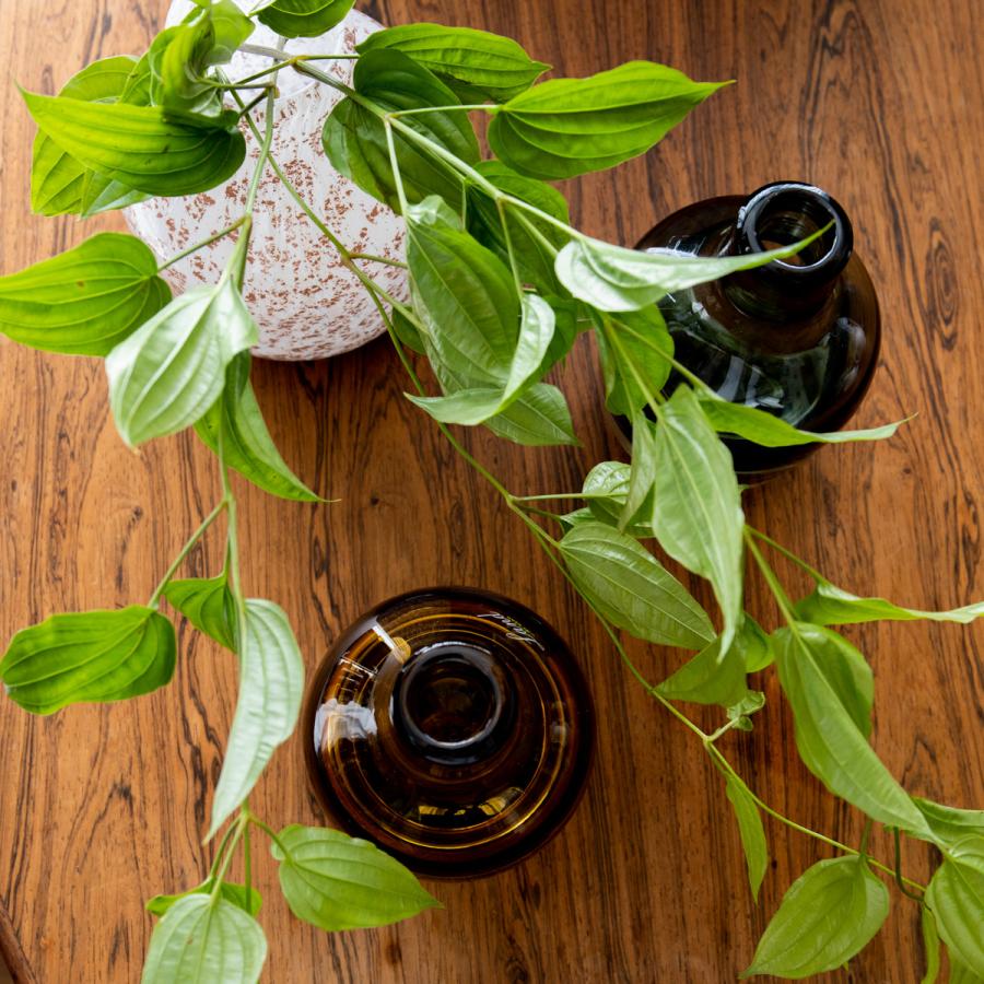 無料長期保証 Henrydean ヘンリーディーン ヴェネレs コニャック ガラス花瓶 花器 予約販売品 Cih Dev Humbird Com