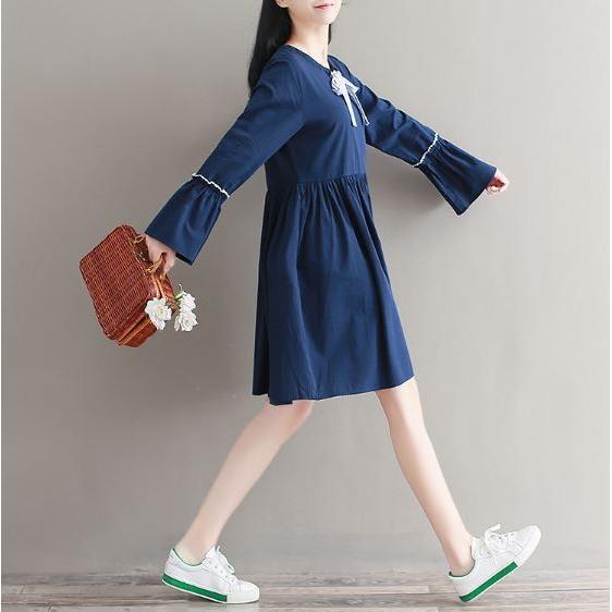 ワンピース レディース 春 長袖 きれいめ シャツ ロング ひざ丈 ミモレ丈 中学生 高校生 ファッション 女子 流行 ティーンズファッション 韓国 D016 S Conny 通販 Yahoo ショッピング
