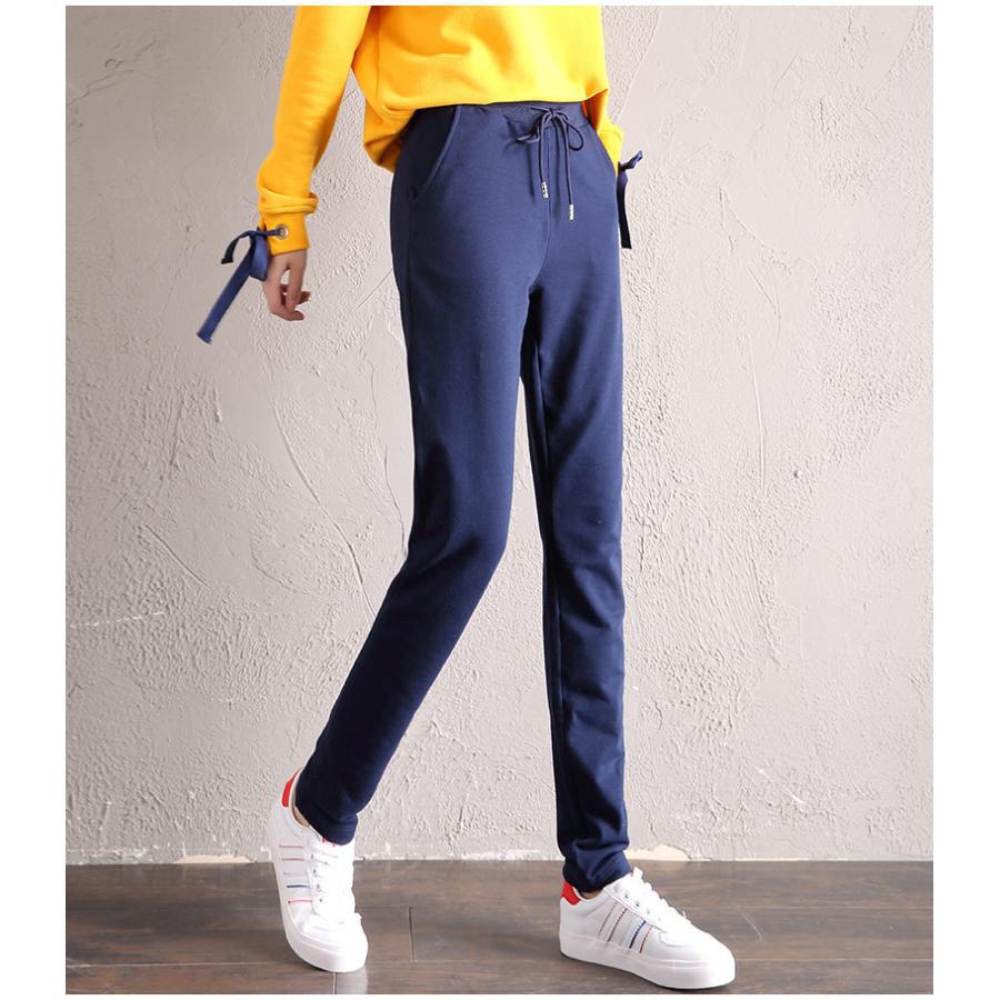 パンツ レディース 秋 ボトムス スウェット スキニー おしゃれ かわいい ティーンズファッション 中学生 高校生 女子 私服 韓国 P025 S Conny 通販 Yahoo ショッピング