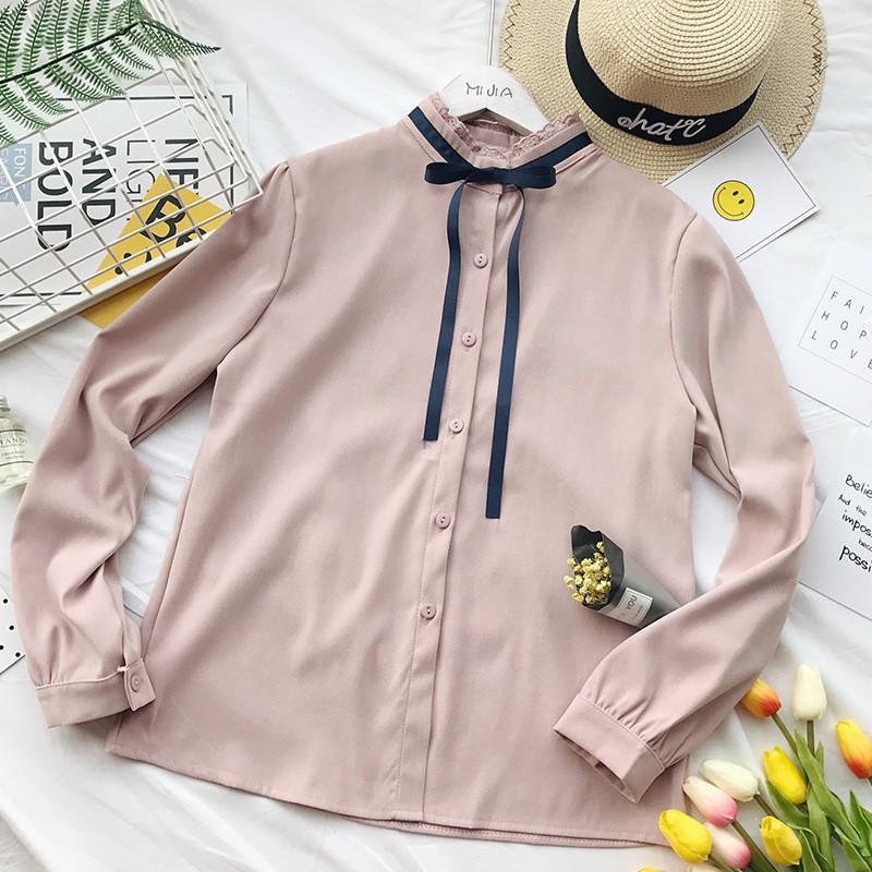 トップス レディース カットソー 長袖 冬 秋冬 無地 シャツ ブラウス シンプル 中学生 高校生 ファッション 女子 韓国 かわいい おしゃれ お嬢様 T014 S Conny 通販 Yahoo ショッピング