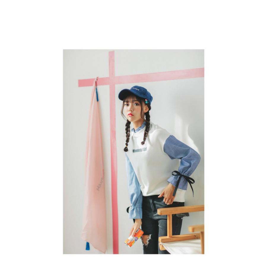 トップス レディース 秋 カットソー トレーナー 長袖 無地 シャツ シンプル 中学生 高校生 ファッション 女子 ティーンズファッション 韓国 T022 S Conny 通販 Yahoo ショッピング