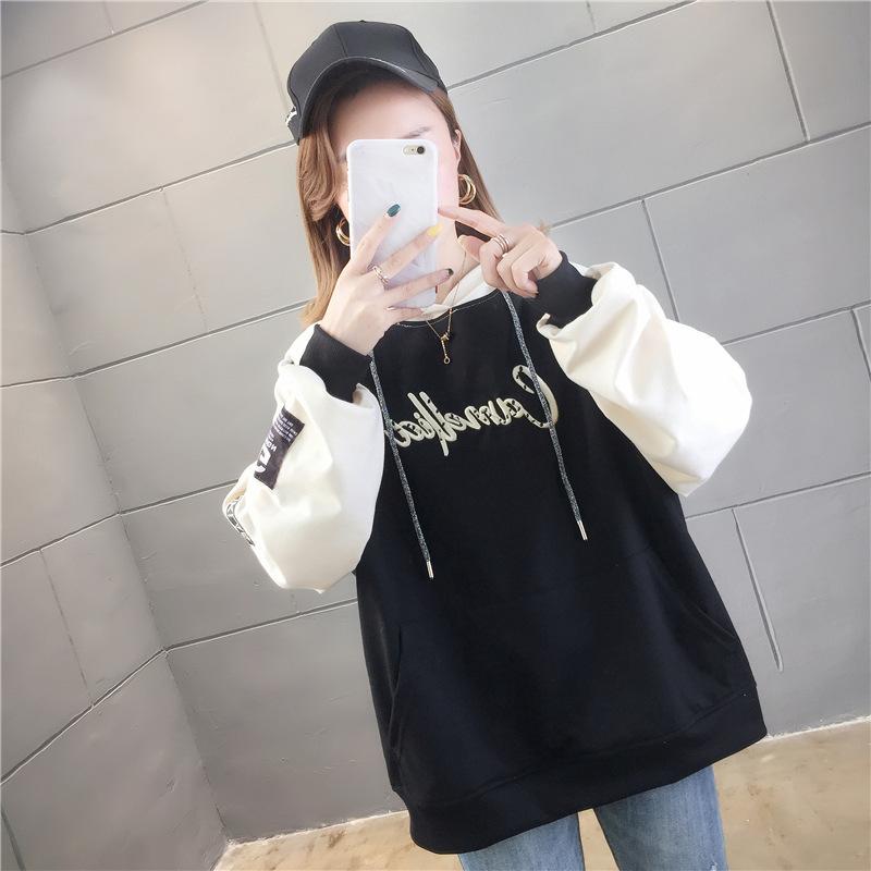 トップス レディース 秋 パーカー カットソー 長袖 シンプル シャツ 薄手 中学生 高校生 ファッション 女子 かわいい カジュアル 韓国 ストリート T026 S Conny 通販 Yahoo ショッピング