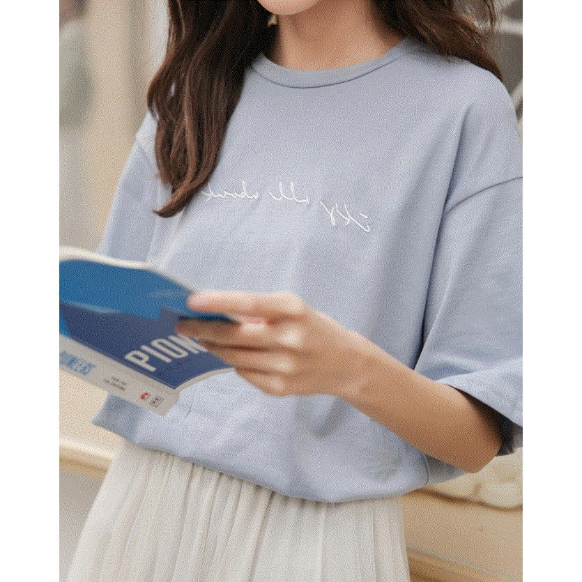 Tシャツ レディース 半袖 夏 トップス カットソー 無地 シャツ シンプル ティーンズファッション 10代 代 中学生 高校生 ファッション 女子 韓国 T036 S Conny 通販 Yahoo ショッピング