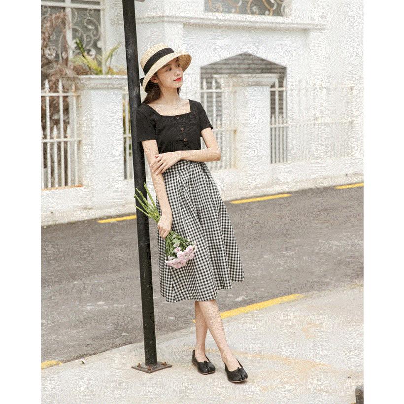 トップス レディース 夏 カットソー 半袖 夏服 オフィスカジュアル おしゃれ かわいい 10代 代 ティーンズファッション 中学生 女子 私服 韓国 T049 S Conny 通販 Yahoo ショッピング