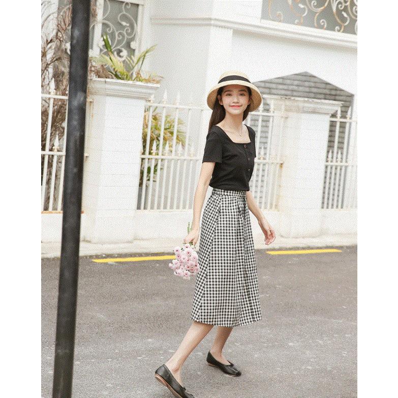 トップス レディース 夏 カットソー 半袖 夏服 オフィスカジュアル おしゃれ かわいい 10代 代 ティーンズファッション 中学生 女子 私服 韓国 T049 S Conny 通販 Yahoo ショッピング