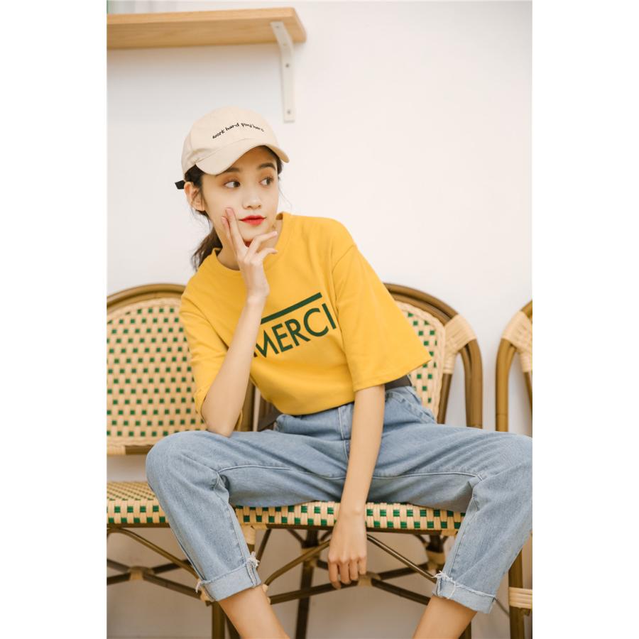 Tシャツ レディース 半袖 夏 トップス カットソー 無地 シャツ シンプル ティーンズファッション 10代 代 中学生 高校生 ファッション 女子 韓国 T078 S Conny 通販 Yahoo ショッピング