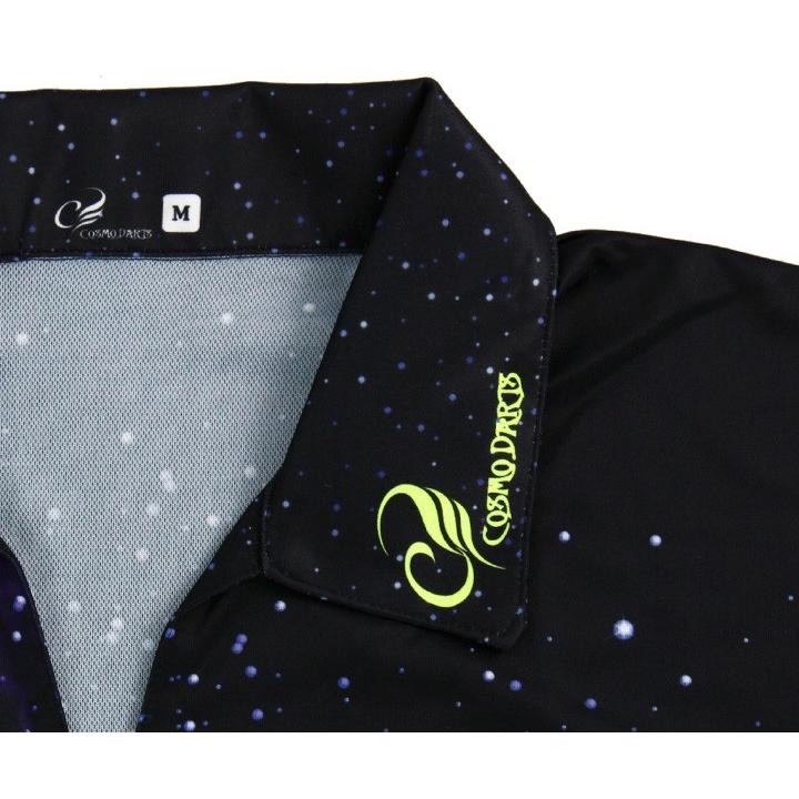 COSMO DARTS Replica darts shirts レプリカシャツ Cosmo Darts Replica Dart Shirt - Galaxy Type - Size S