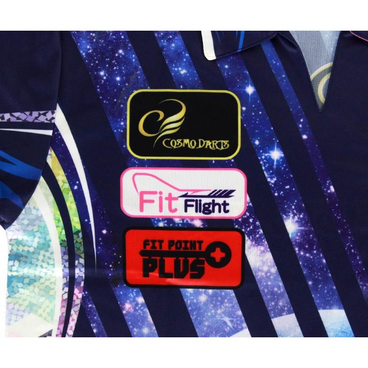 アパレル【コスモダーツ】レプリカダーツシャツ Galaxyタイプ 2018 S