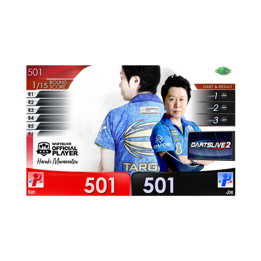 ダーツ雑貨【ダーツライブ】ダーツライブ プレイヤーグッズ 村松