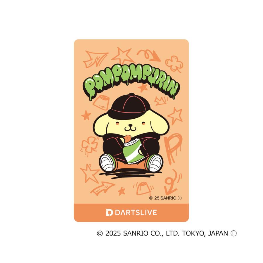 ダーツライブカード ポムポムプリン スコーン マフィン ポムポムプリン&マフィン&ベーグル&スコーン(BR)(SRIO/01B-011B