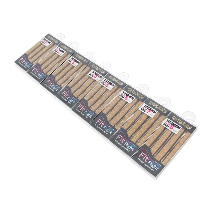 ダーツシャフト【フィット】フィットシャフト チタニウム スリム