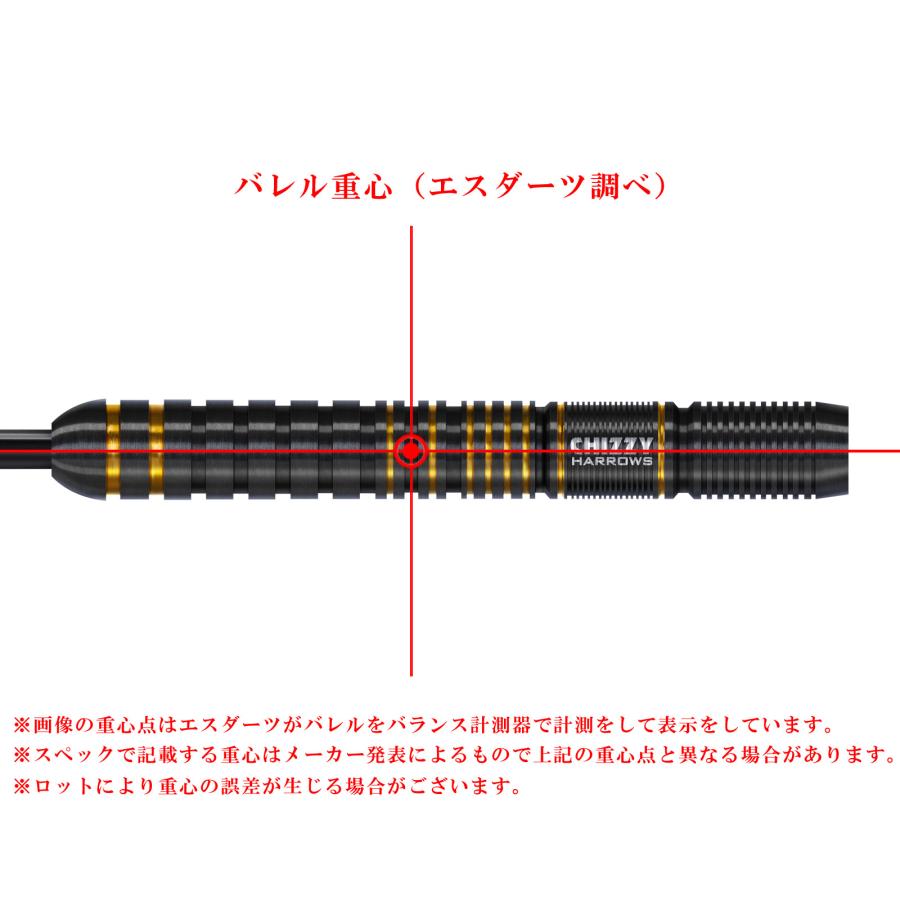 バレル【ハローズ】チズィ3 デイブ・チズネルモデル スティール 23g