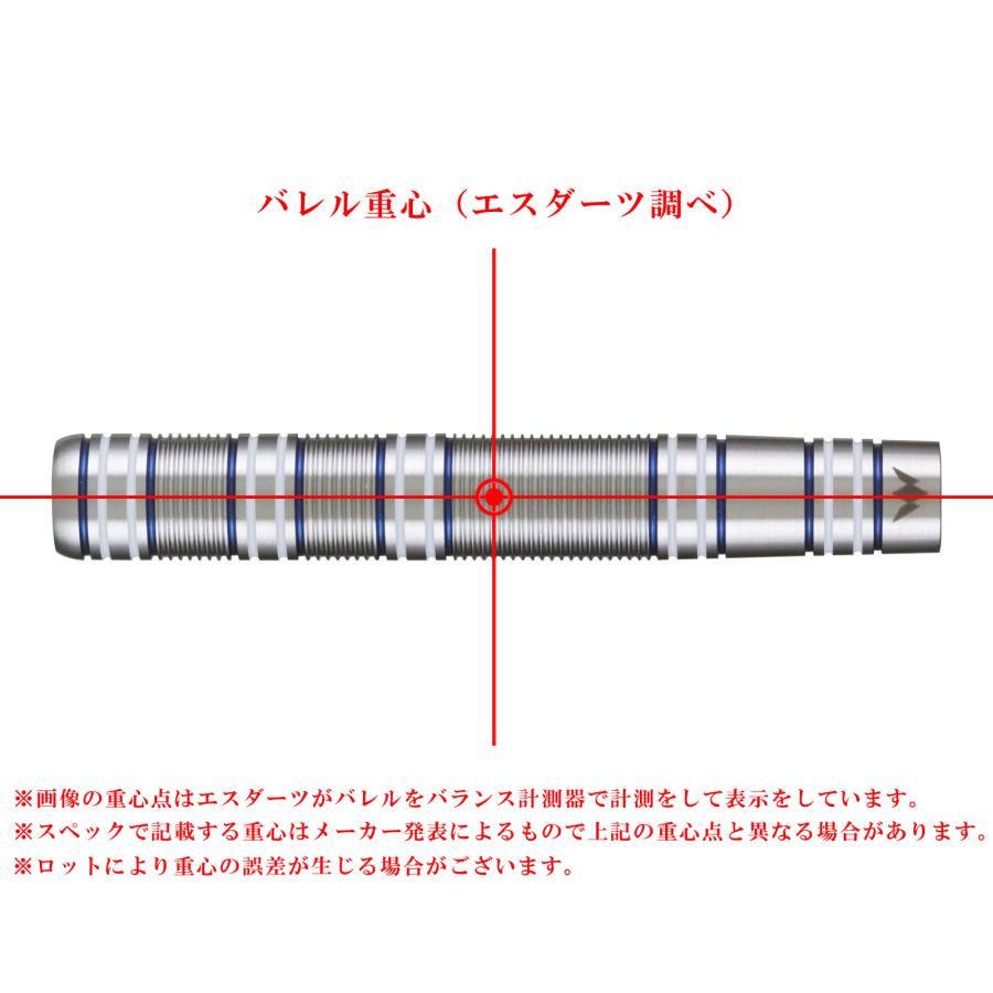 バレル【ミッションダーツ】アラン・スーターモデル 2BA 22gSTの画像