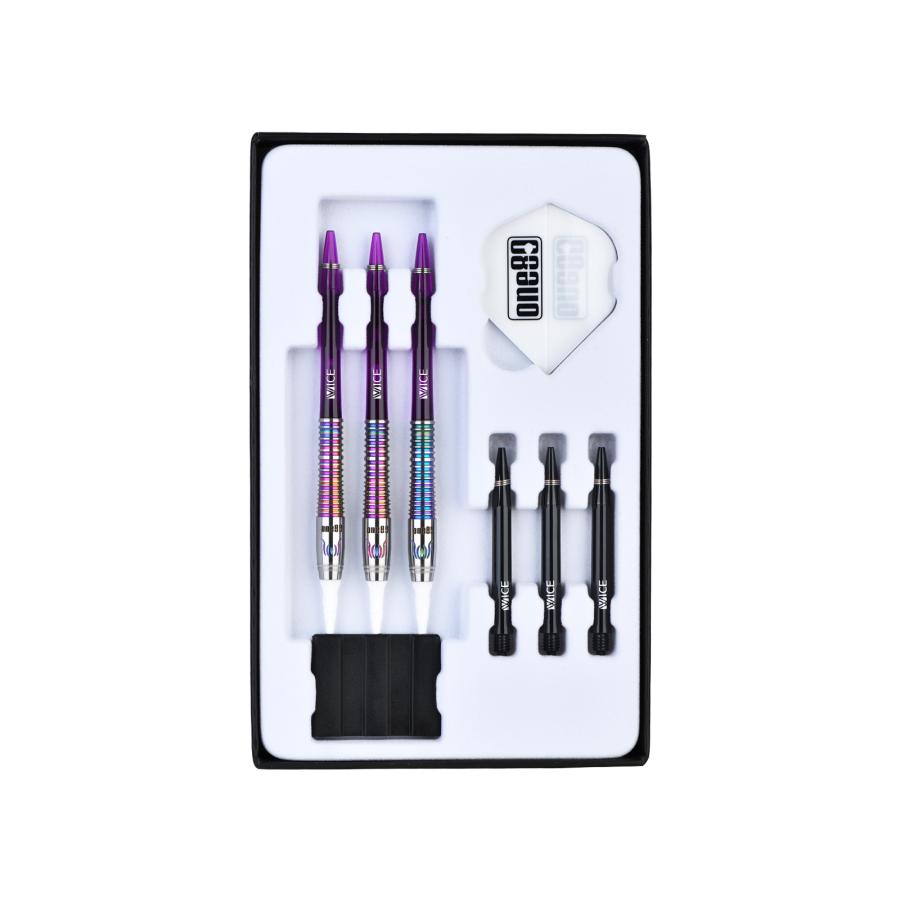 DARTS ONE80 MOON JELLY 小森麻里モデル 新品未使用 バレル【ワンエイティ】ムーンジェリー 小森麻理選手モデル 2BA
