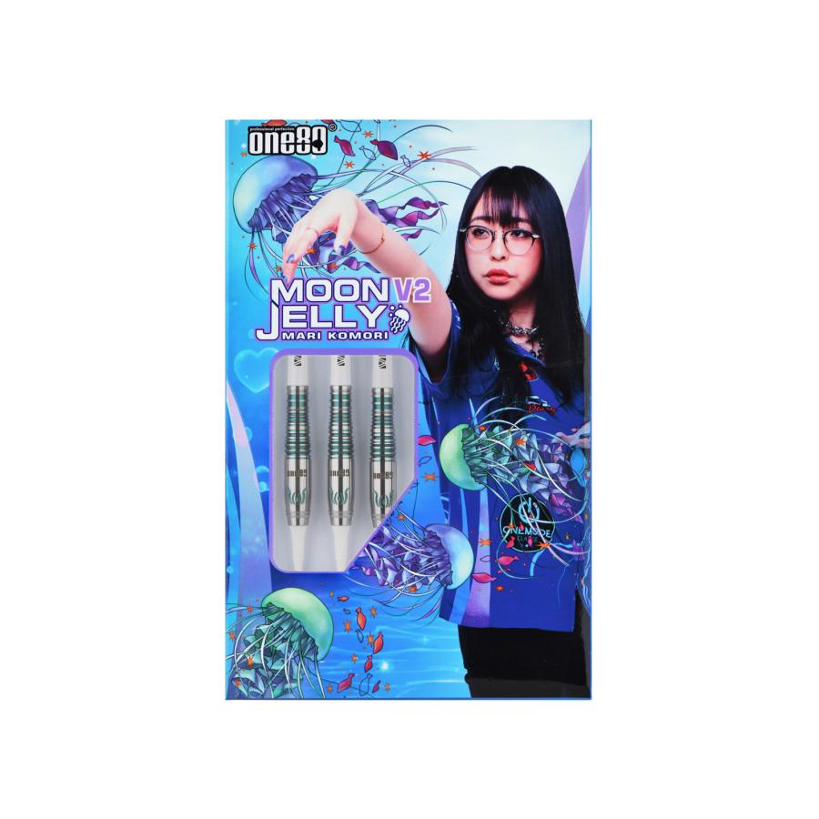 ムーンジェリー ver.2 小森麻理モデル 20g バレル【ワンエイティ】ムーンジェリー ver.2 小森麻理モデル 2BA 20g