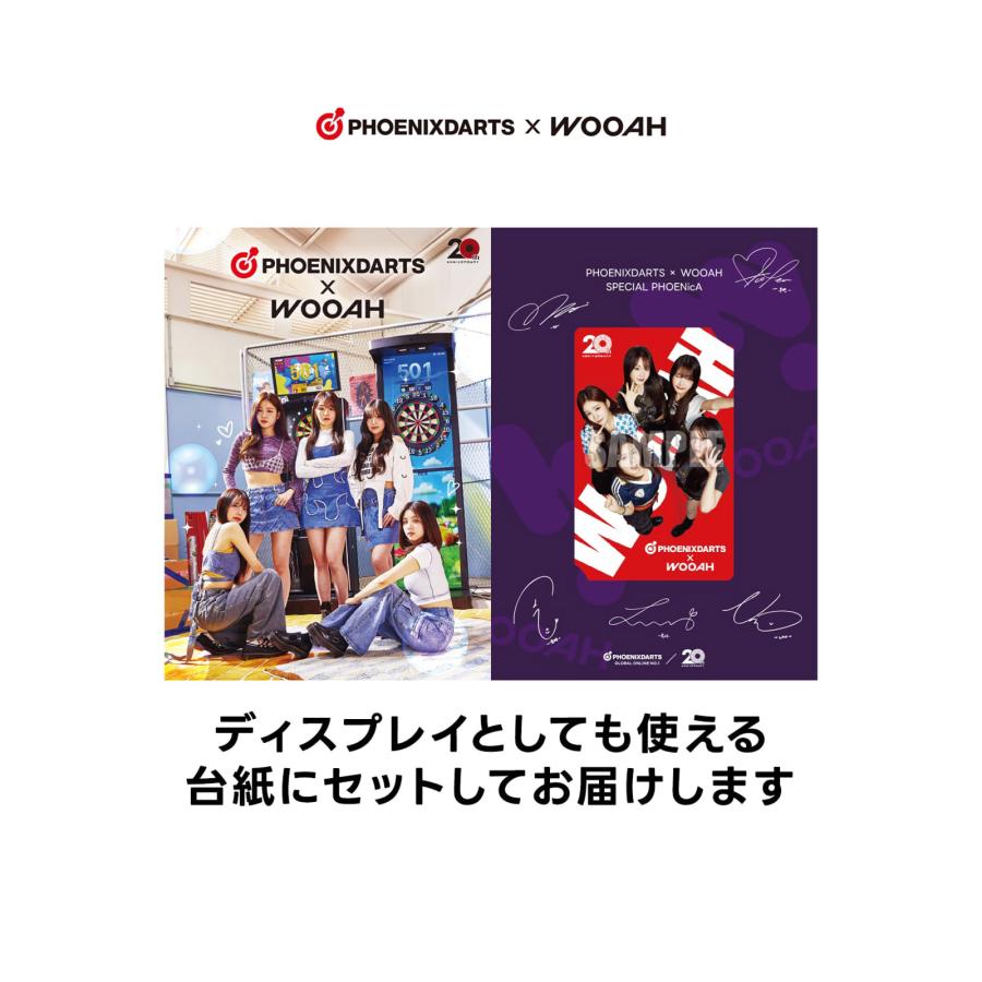 PHOENIXDARTS x WOOAH サイン入りカード 数量限定】デジコン付きPHOENicA「WOOAH」 | PHOENIXDARTS