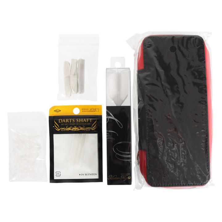 本格タングステン90％ダーツ豪華フルセット(レザーケース入り