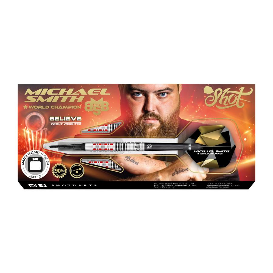 バレル【ショット】ビリーブ マイケル・スミスモデル 2BA 18g