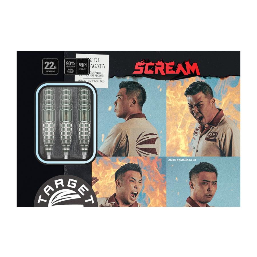 ダーツ　ターゲット　プライム スクリーム 山形明人モデル ダーツ > ソフトダーツ > ブランド【タ行】 > ターゲット