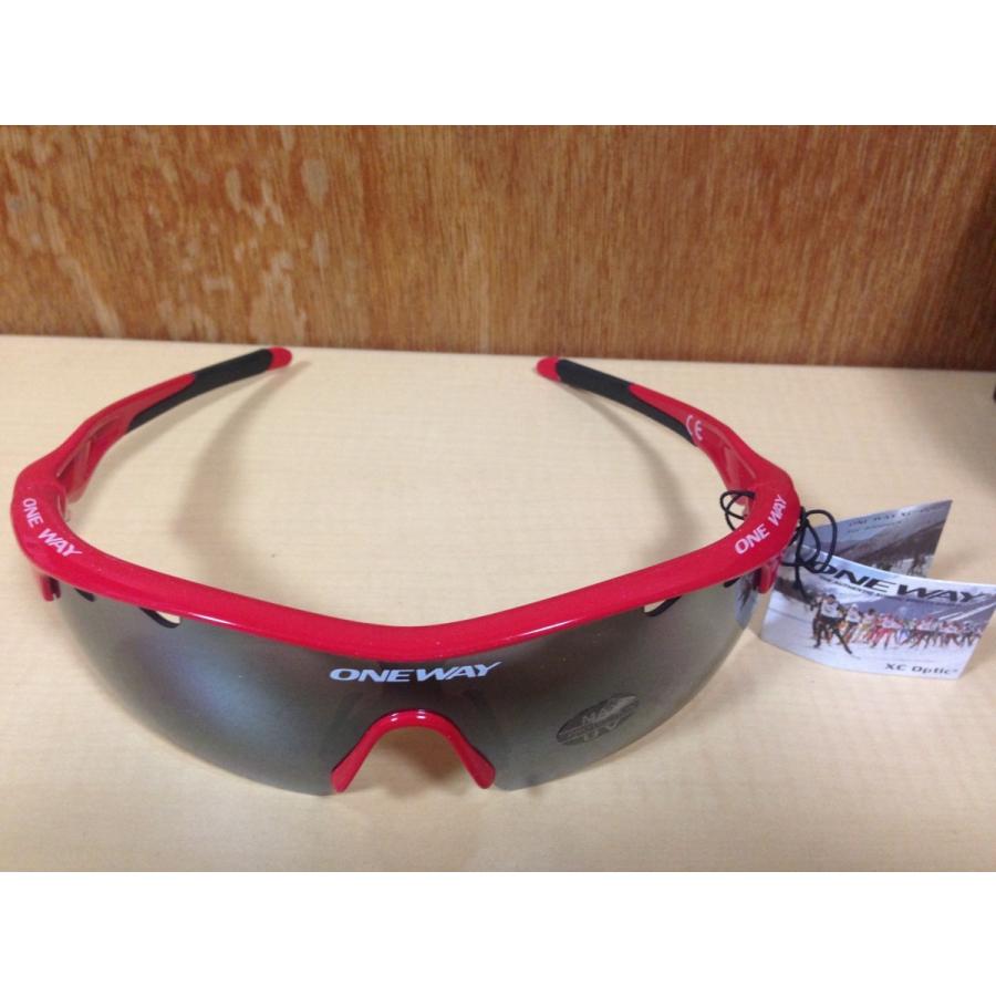 ノルディックスキーブランド ONEWAY サングラス ゾルバン レッド 赤