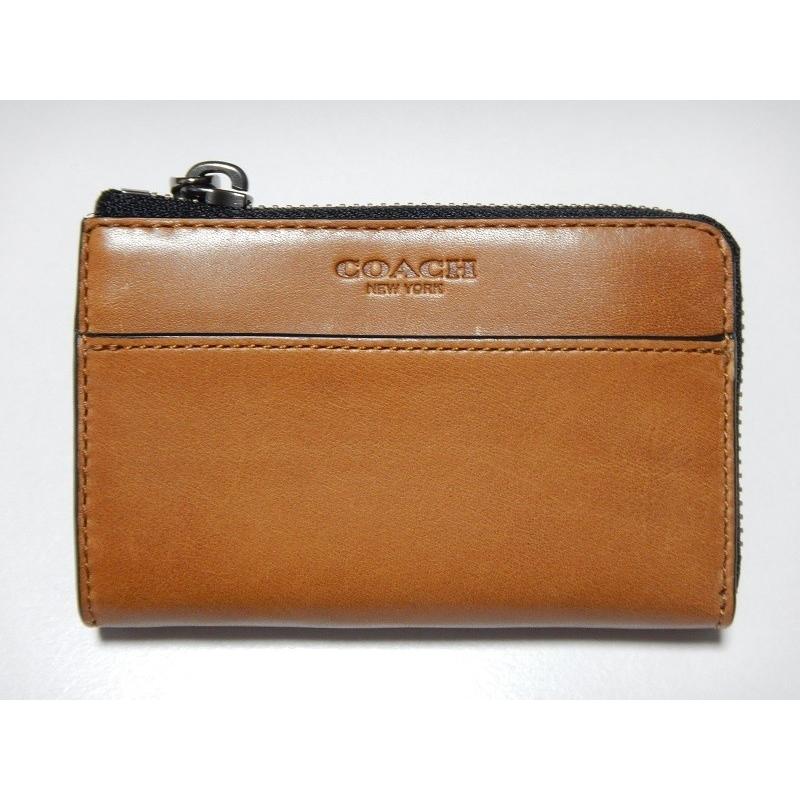 COACH　コーチ　キーケース　カードケース　コインケース　小銭入れ　レザー　革　ブラウン　茶色　ファスナー　メンズ : z6945ax4cv :  セレクトショップDouble One - 通販 - Yahoo!ショッピング