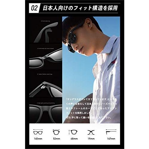Mode Des Monde サングラス メンズ 偏光レンズ Uv400 ハードケース付 Ygu Sフロンティア 通販 Yahoo ショッピング
