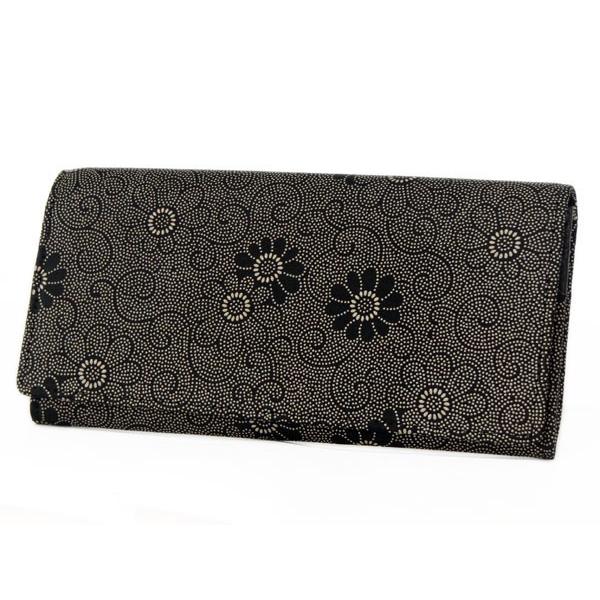 美品❗️INDEN-YA ブラックレザー長財布 楽天市場】印伝 長財布 印傳屋 甲州印伝 財布 2111 束入れ