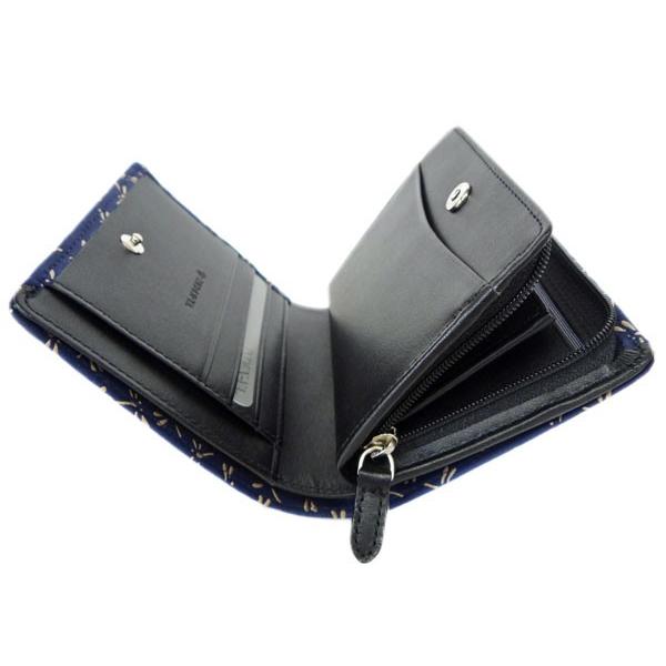 印傳屋　折りたたみ財布　とんぼ Amazon | [印傳屋] 印伝 二つ折り財布 札入H ボックス型小銭入れ