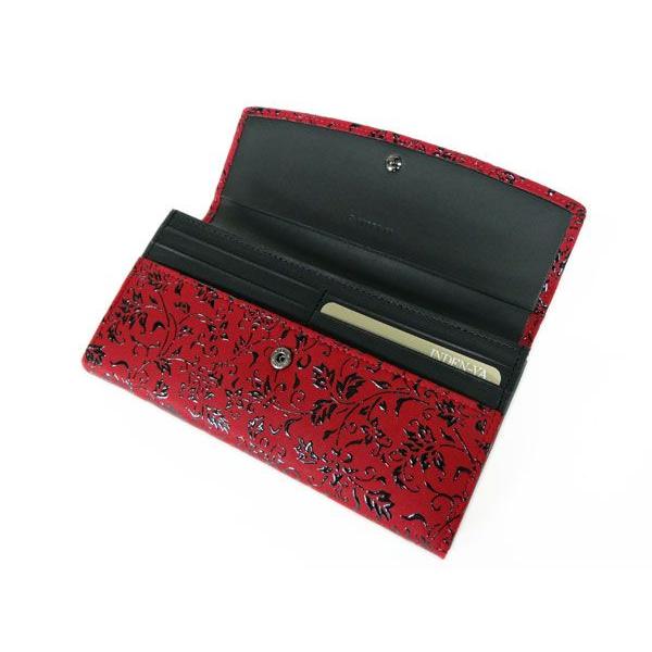 【新品、未使用品】最高級鹿皮長財布 印伝　黒/赤 新品、未使用品】最高級鹿皮長財布 印伝 黒/赤 2025年最新】