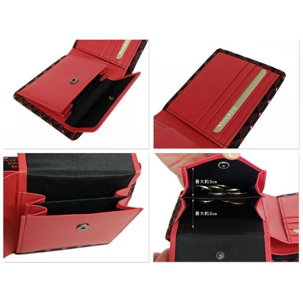 【新品、未使用品】最高級鹿皮長財布 印伝　黒/赤 印傳屋 印伝 長財布 束入 2311 黒地鹿革赤漆 線菊小 爆買 : 甲州