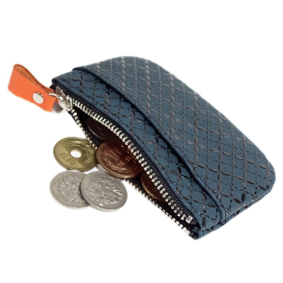 印傳屋（INDEN-YA） 印伝 HISOCAファスナー小銭入れ F小銭入02 9401 緑地鹿革黒漆 七宝繋ぎ柄 爆買 :  甲州印伝卸問屋の鈴木義介商店 - 通販 - Yahoo!ショッピング