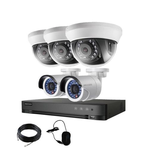 防犯カメラ 屋外 バレット 型 屋内 ドーム型 から 5台 選択 8ch