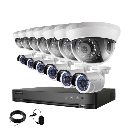 お買い得，新作登場】 防犯カメラ 屋外 バレット 型 屋内 ドーム型